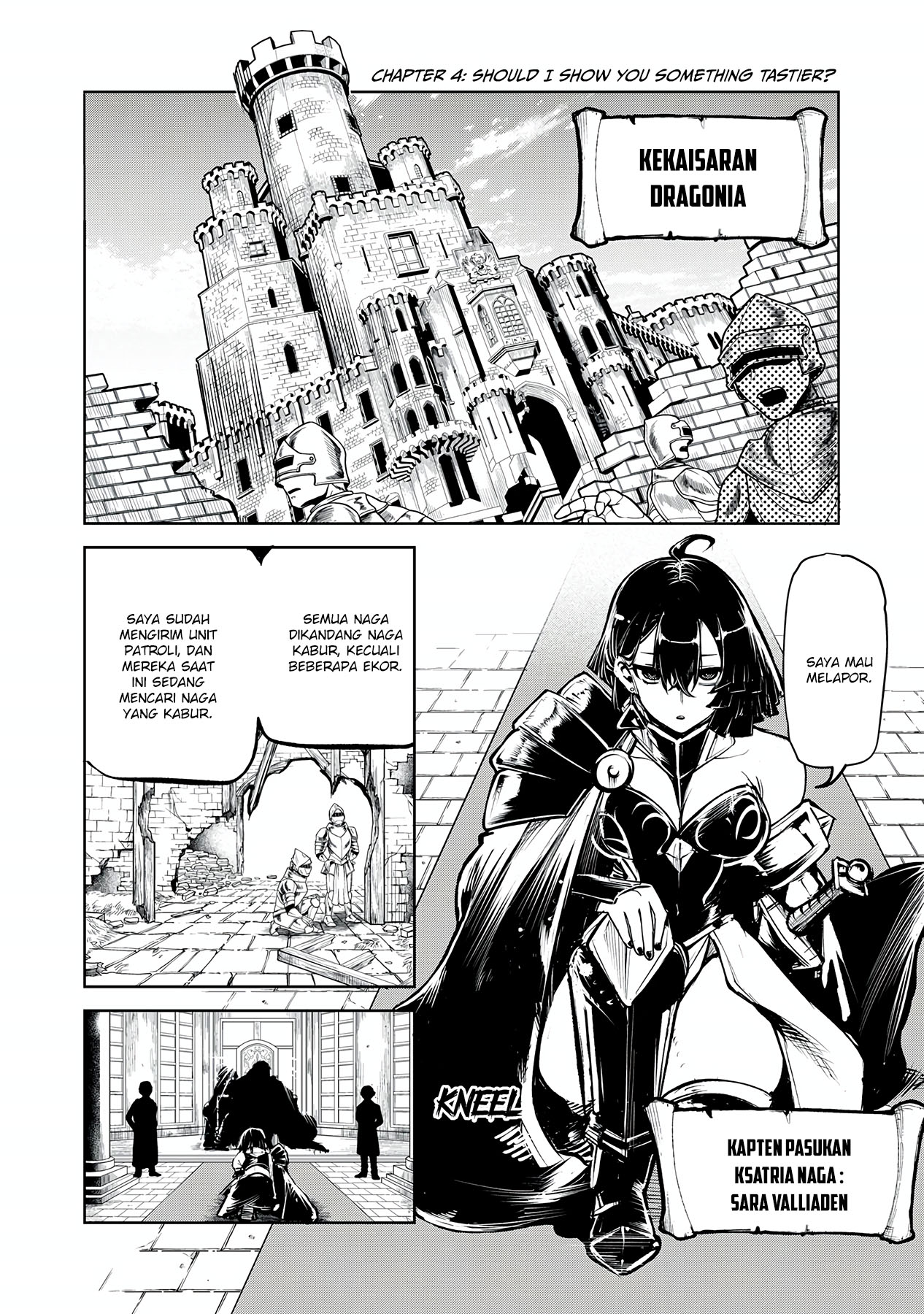 Manga Kuni wo Owareta Ryuushi-san, Hirowareta Ringoku de Ukkari Musou shite Shimau Chapter 4 gambar 2