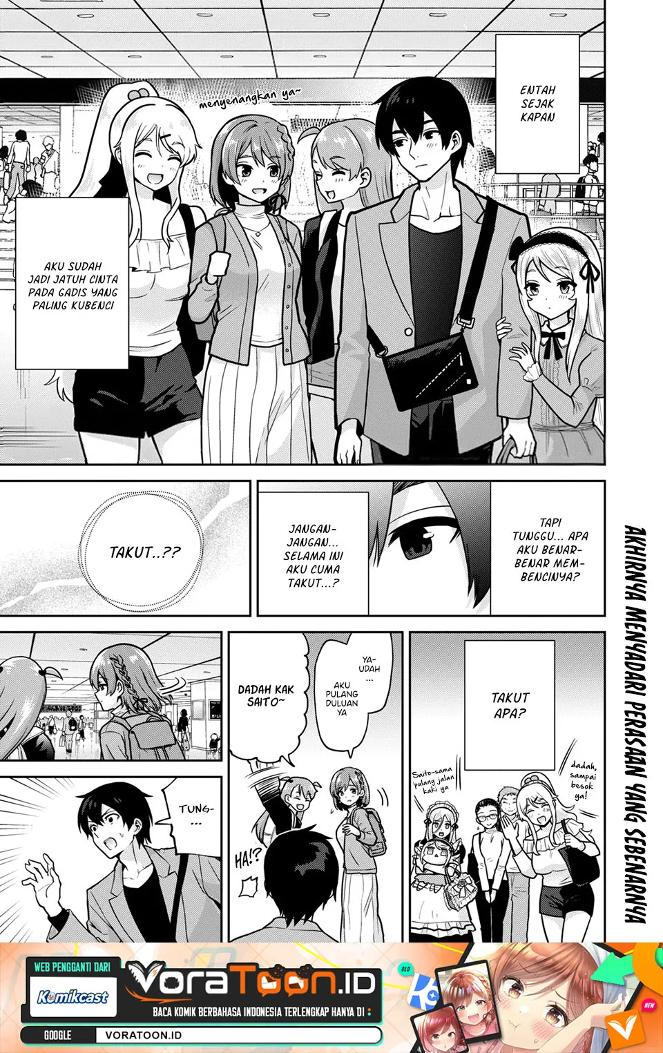 Manga Kurasu no Daikirai na Joshi to Kekkon Suru Koto ni Natta Chapter 56 gambar 2