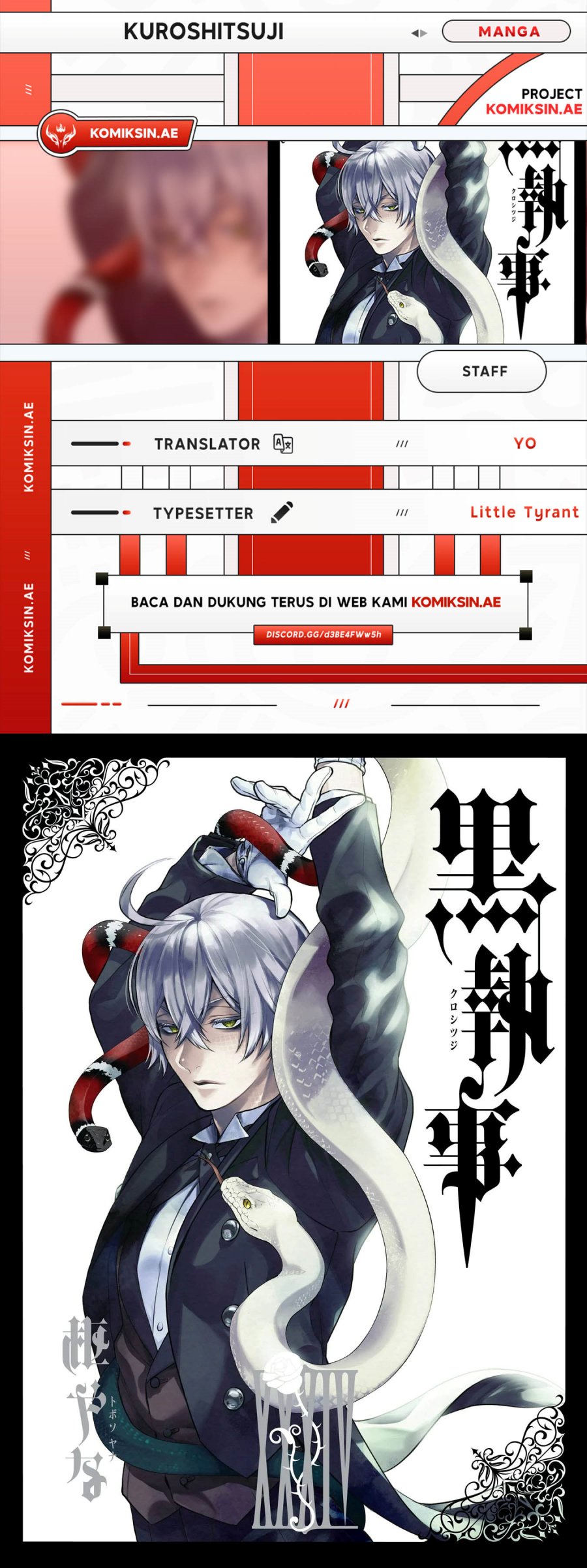 Komik Kuroshitsuji Chapter 216 gambar 1