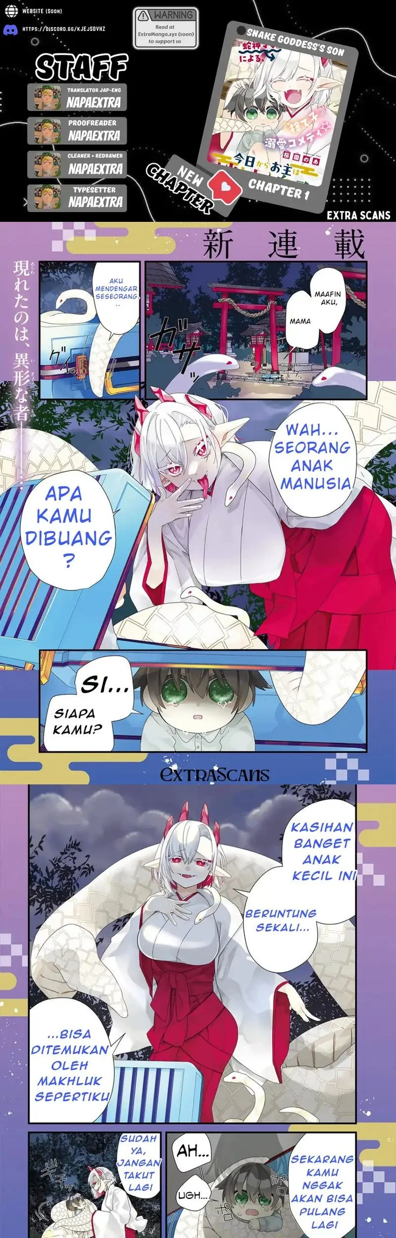 Komik Kyou kara Onushi wa Warawa no Musuko Chapter 1 gambar 1