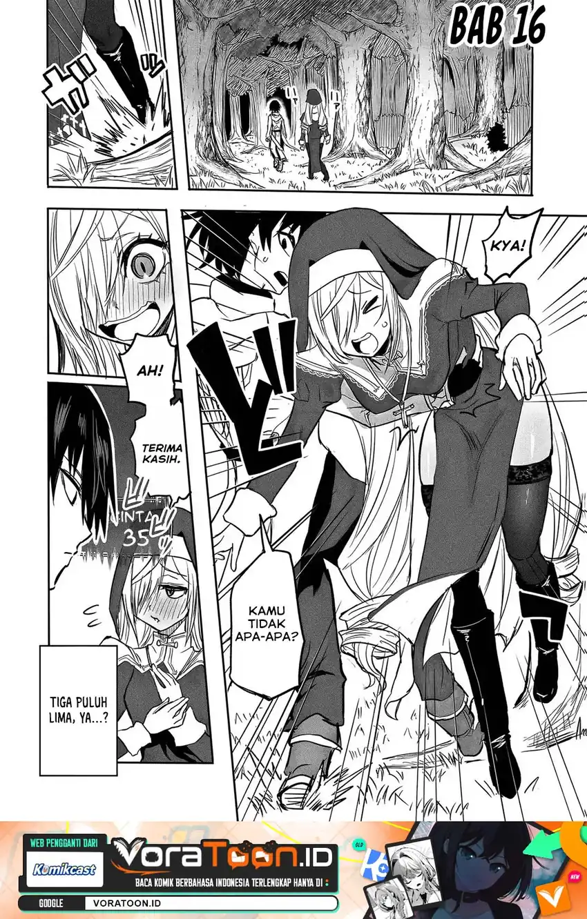 Manga Kyou Kara Tsukaeru Isekai Ren’ai Manual Chapter 16 gambar 2