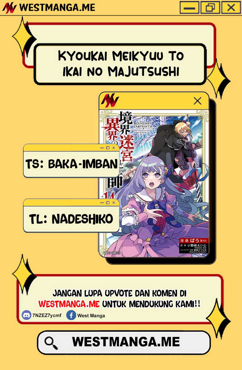 Manga Kyoukai Meikyuu to Ikai no Majutsushi Chapter 83 gambar 2