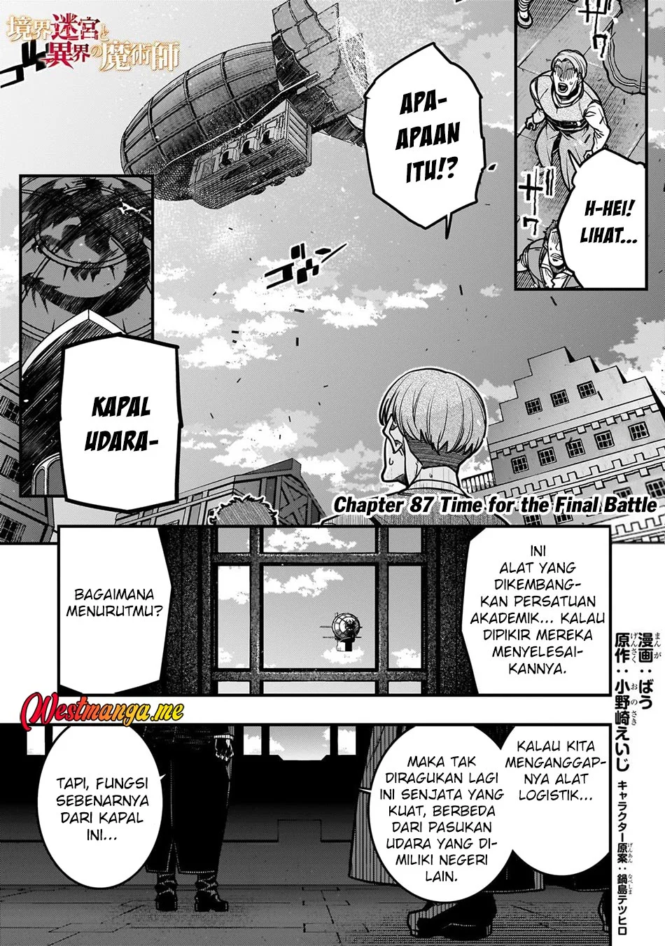 Manga Kyoukai Meikyuu to Ikai no Majutsushi Chapter 87 gambar 2