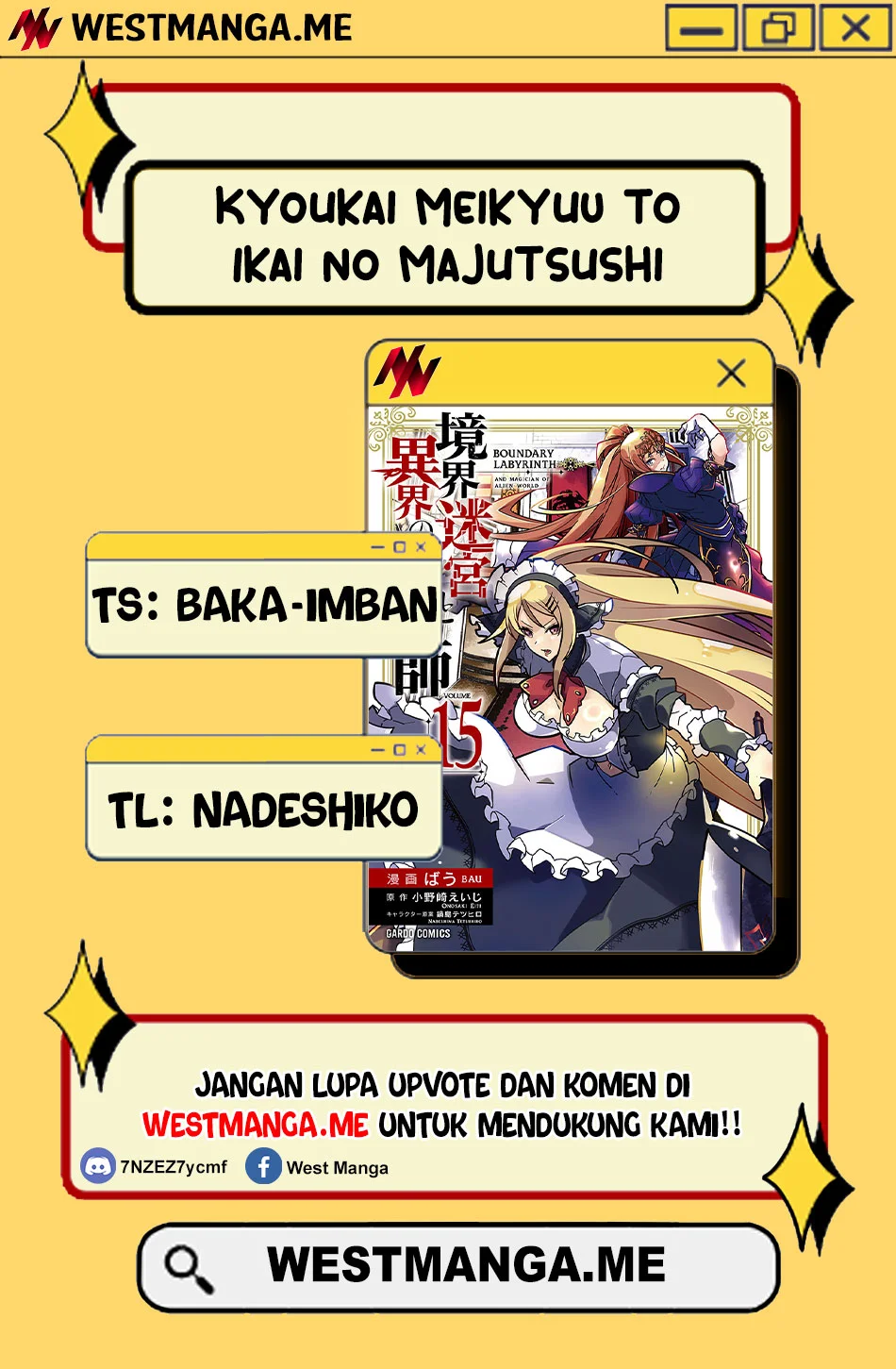 Manga Kyoukai Meikyuu to Ikai no Majutsushi Chapter 88 gambar 2