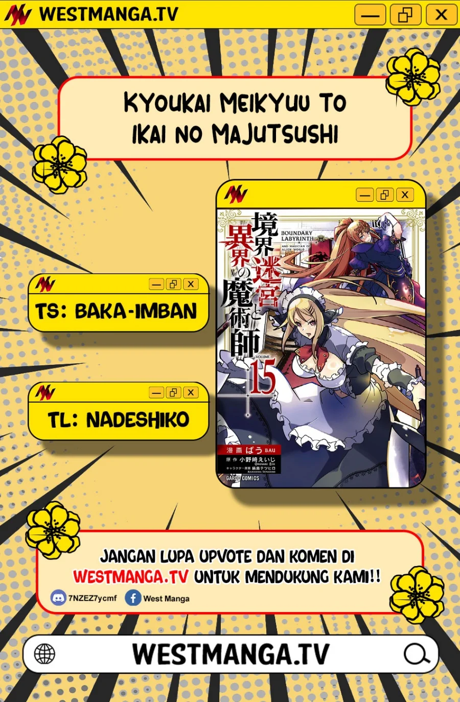 Manga Kyoukai Meikyuu to Ikai no Majutsushi Chapter 90 gambar 2