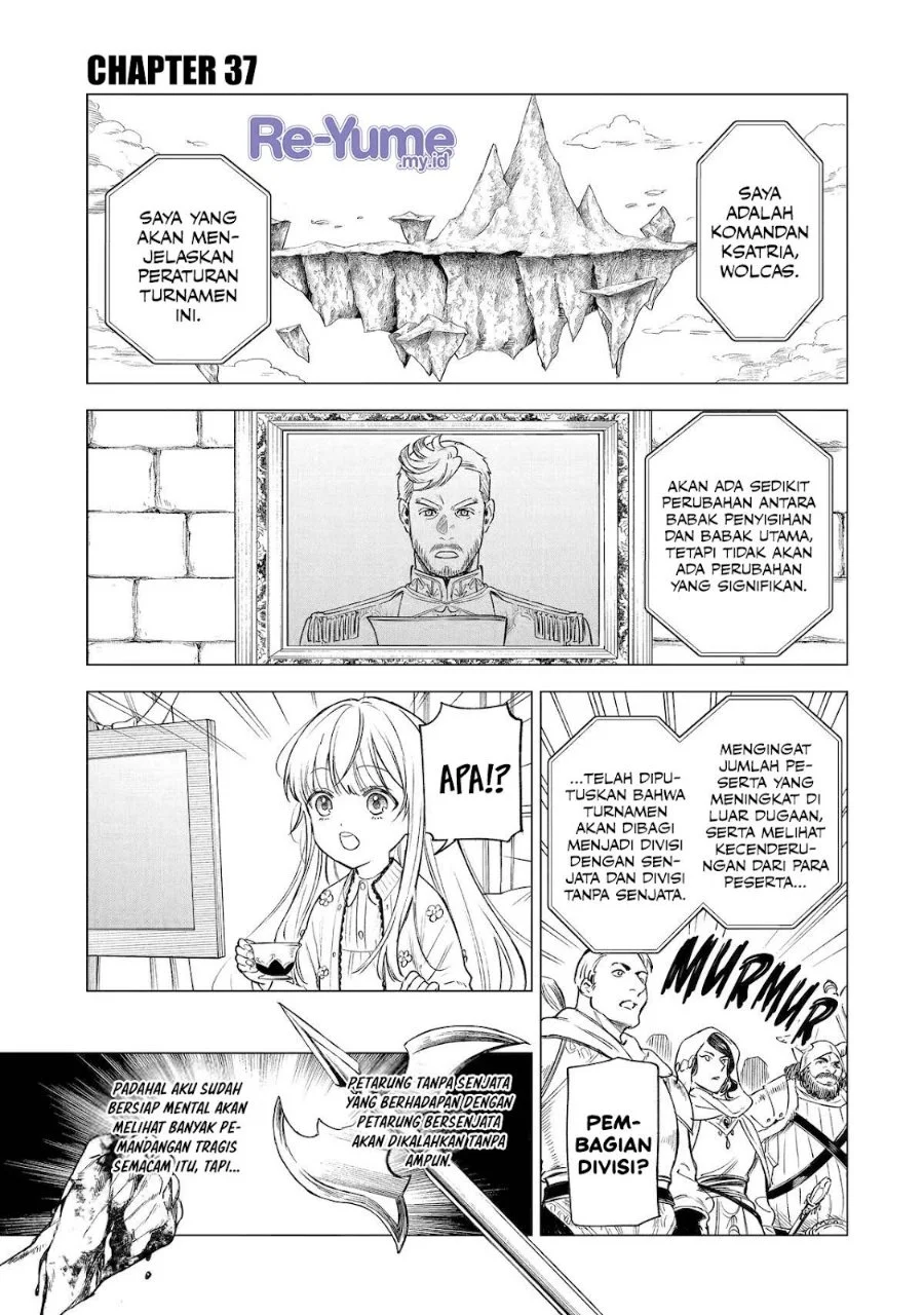 Manga Kyouran Reijou Nia Liston – Byoujaku Reijou ni Tensei shita Kamigoroshi no Bujin no Karei Naru Musouroku Chapter 37 gambar 2