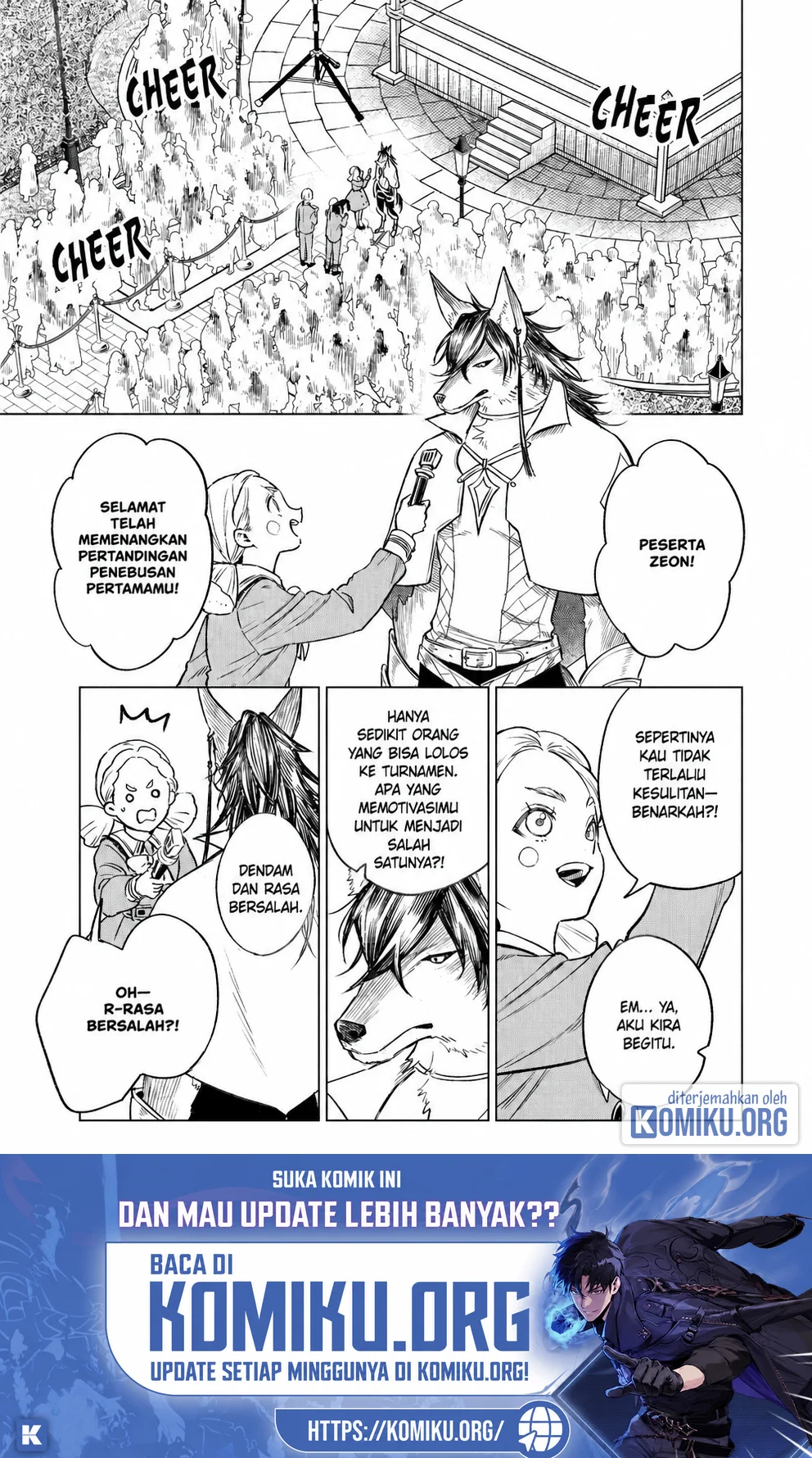 Komik Kyouran Reijou Nia Liston – Byoujaku Reijou ni Tensei shita Kamigoroshi no Bujin no Karei Naru Musouroku Chapter 45 gambar 1