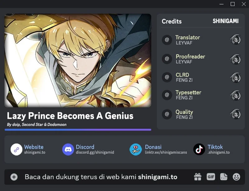 Komik Lazy Prince Becomes a Genius Chapter 150 gambar 1