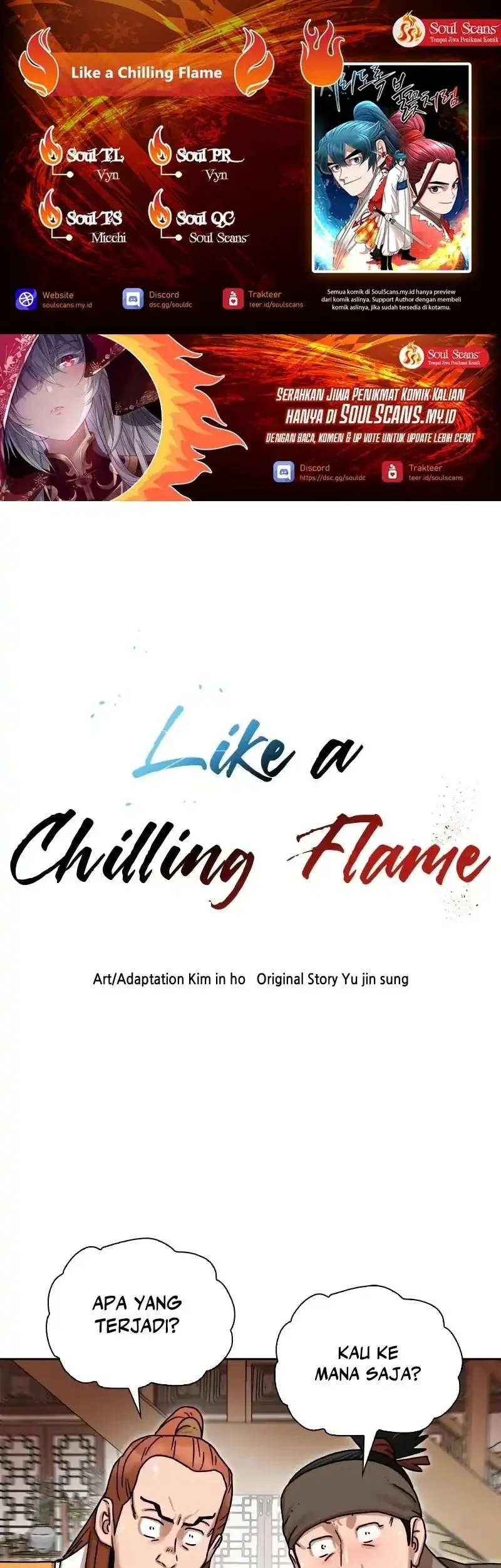Komik Like a Chilling Flame Chapter 8 gambar 1