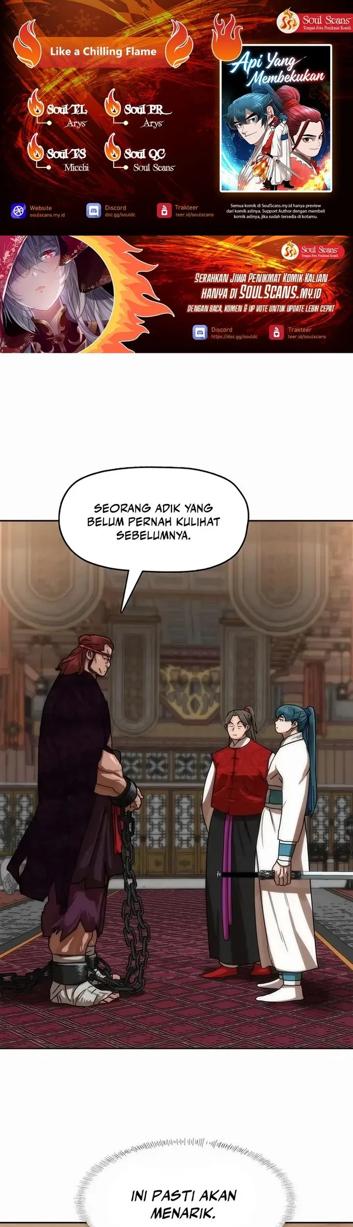 Komik Like a Chilling Flame Chapter 80 gambar 1