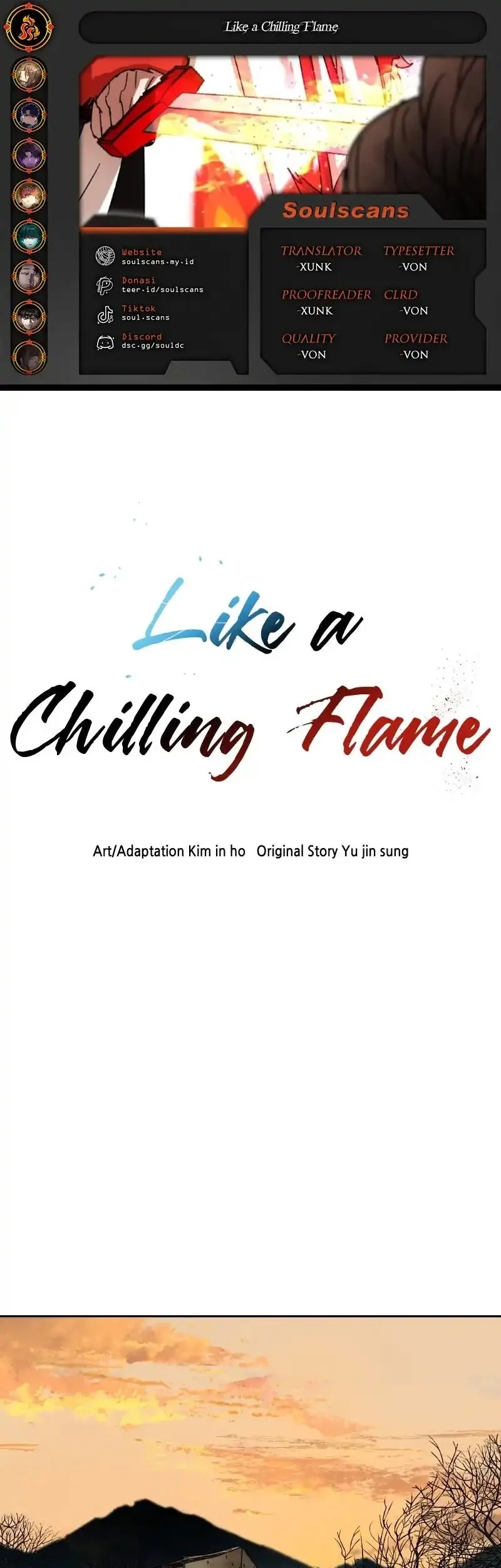 Komik Like a Chilling Flame Chapter 9 gambar 1