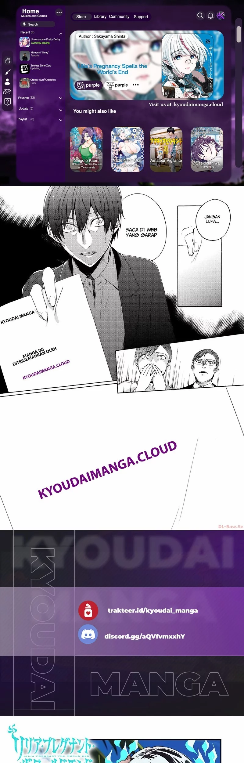 Komik Lilia’s Pregnancy Spells the World’s End Chapter 13 gambar 1