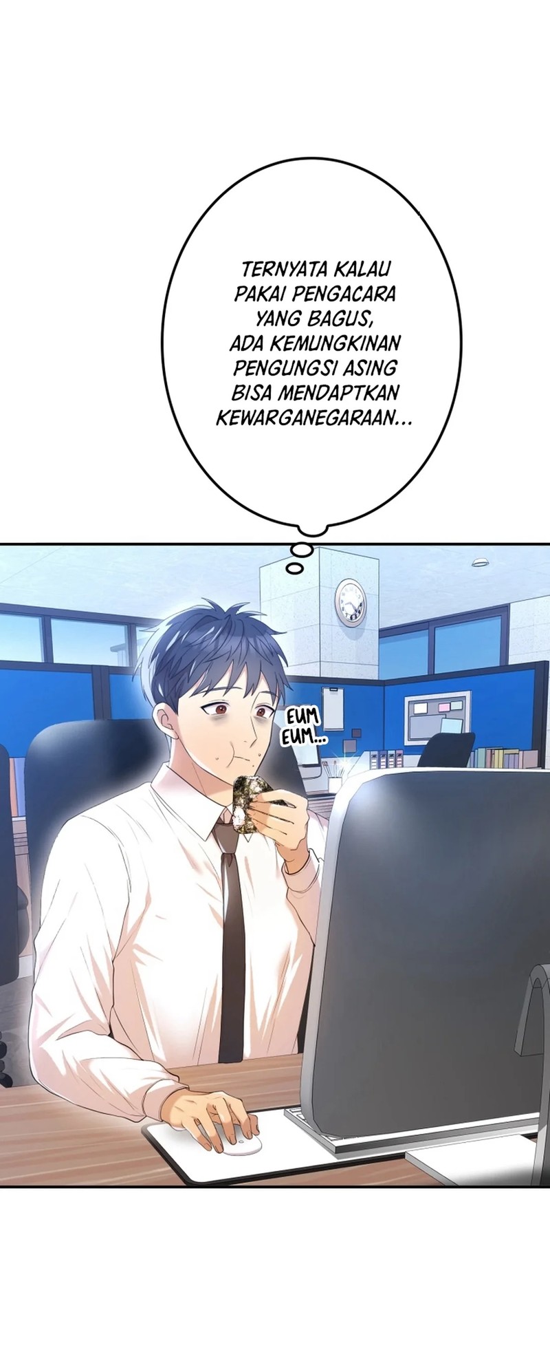 Manhwa Living in a Studio Condo With the Saintess Chapter 10 gambar 2