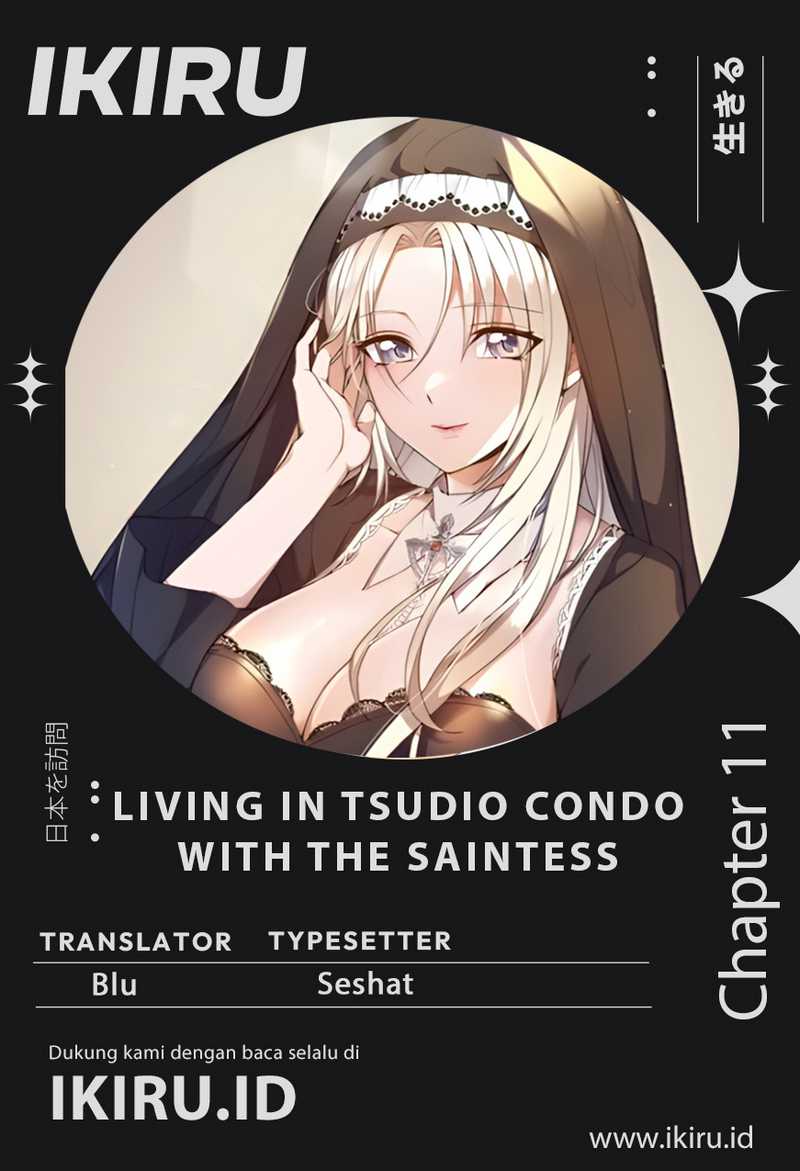 Komik Living in a Studio Condo With the Saintess Chapter 11 gambar 1