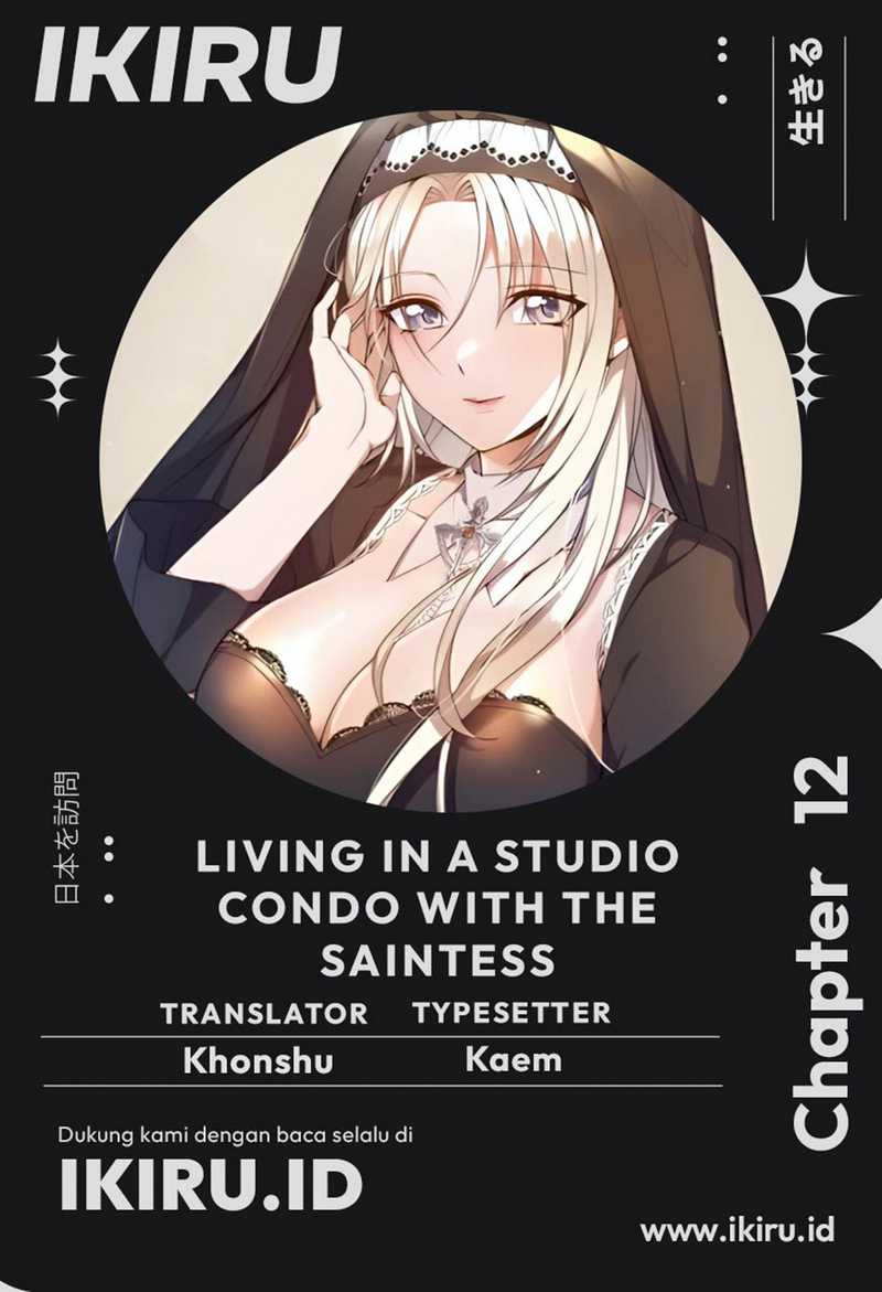 Komik Living in a Studio Condo With the Saintess Chapter 12 gambar 1