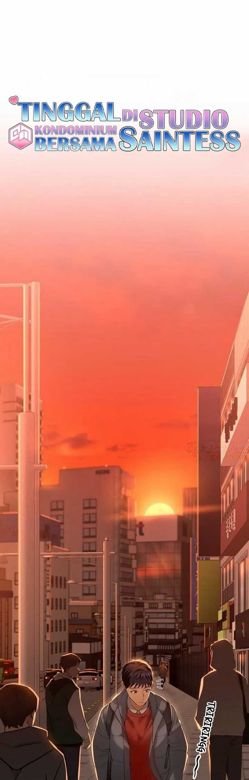 Manhwa Living in a Studio Condo With the Saintess Chapter 15 gambar 2