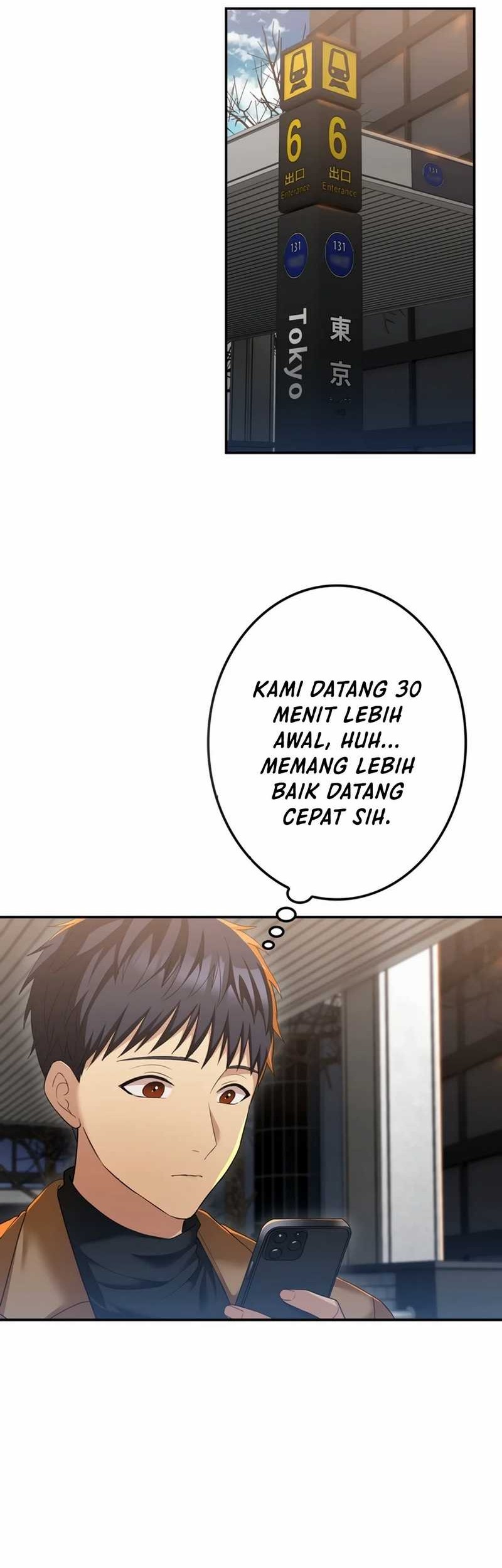 Manhwa Living in a Studio Condo With the Saintess Chapter 17 gambar 2