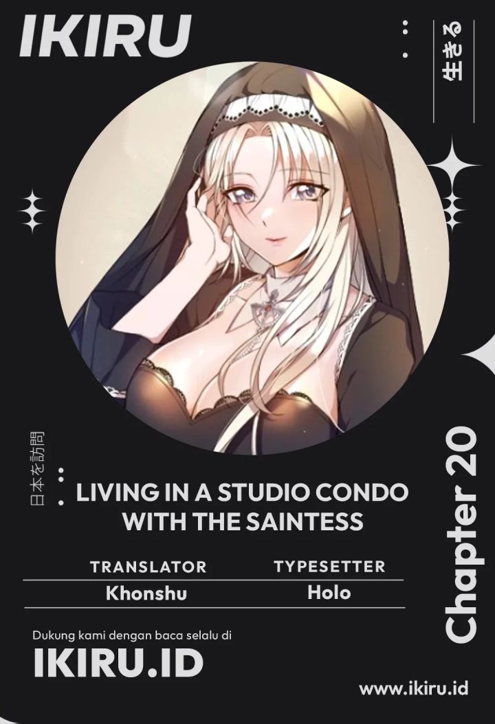 Komik Living in a Studio Condo With the Saintess Chapter 20 gambar 1