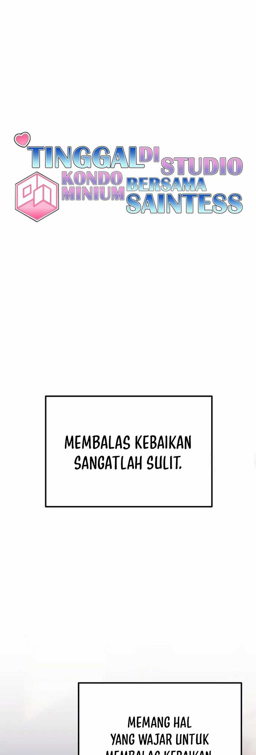 Manhwa Living in a Studio Condo With the Saintess Chapter 24 gambar 2