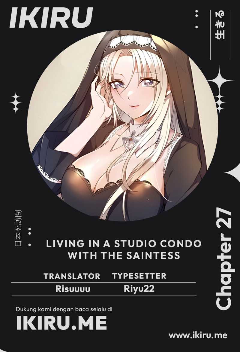 Komik Living in a Studio Condo With the Saintess Chapter 27 gambar 1