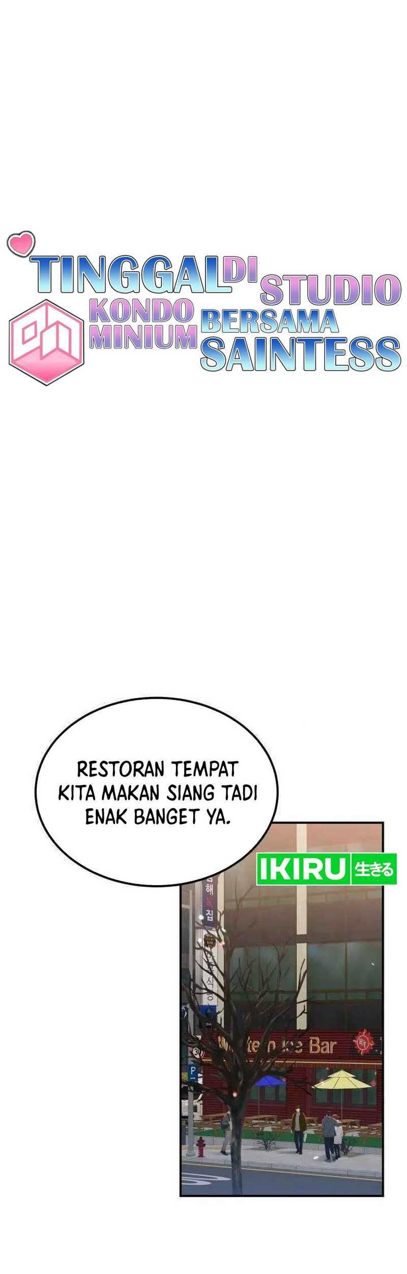 Manhwa Living in a Studio Condo With the Saintess Chapter 28 gambar 2