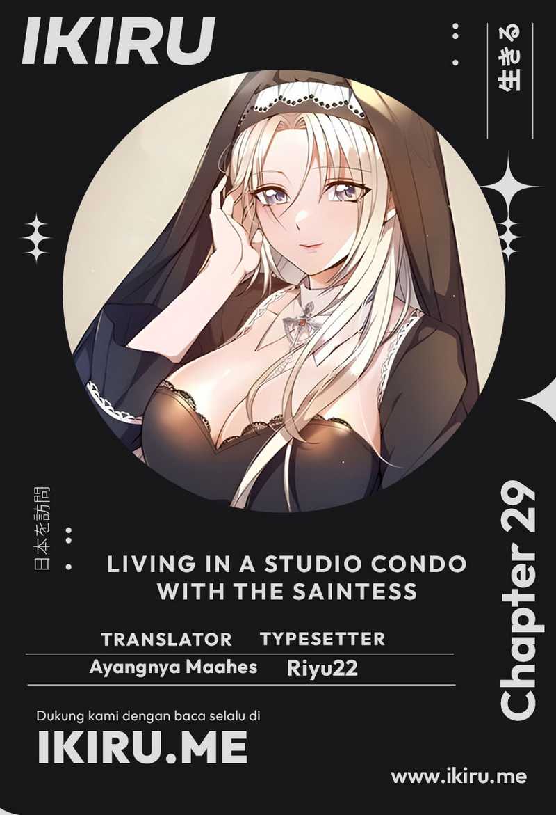 Komik Living in a Studio Condo With the Saintess Chapter 29 gambar 1