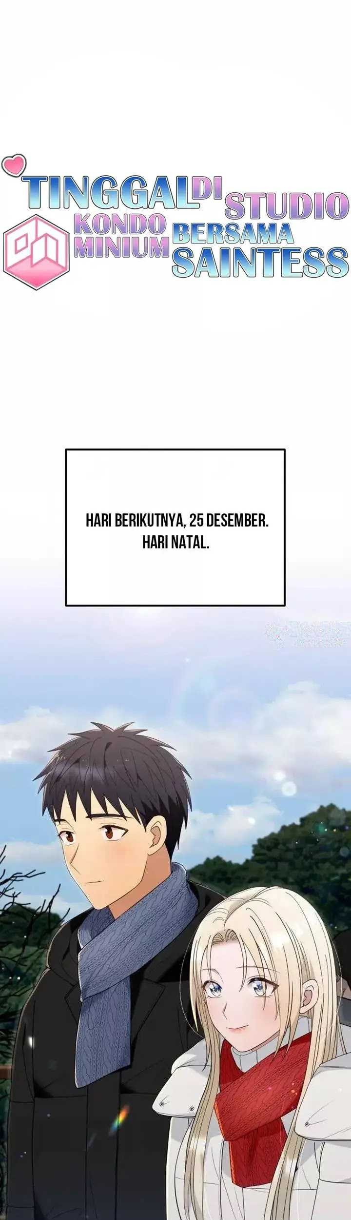 Manhwa Living in a Studio Condo With the Saintess Chapter 31 gambar 2