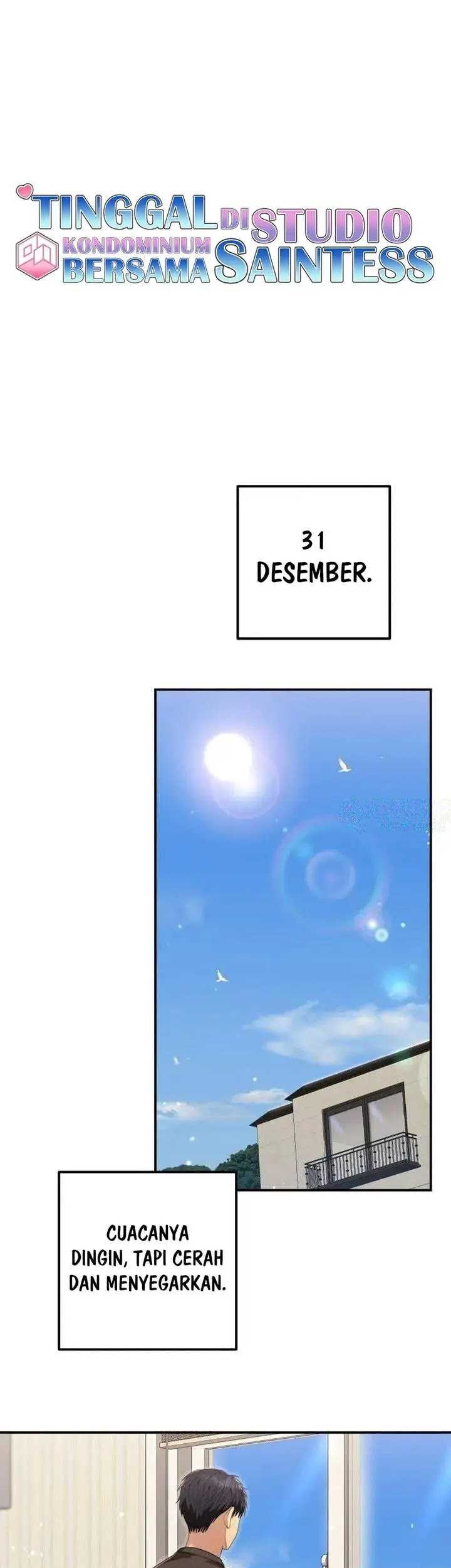 Manhwa Living in a Studio Condo With the Saintess Chapter 33 gambar 2