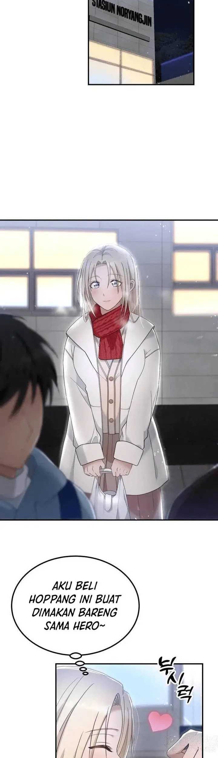 Manhwa Living in a Studio Condo With the Saintess Chapter 35 gambar 2