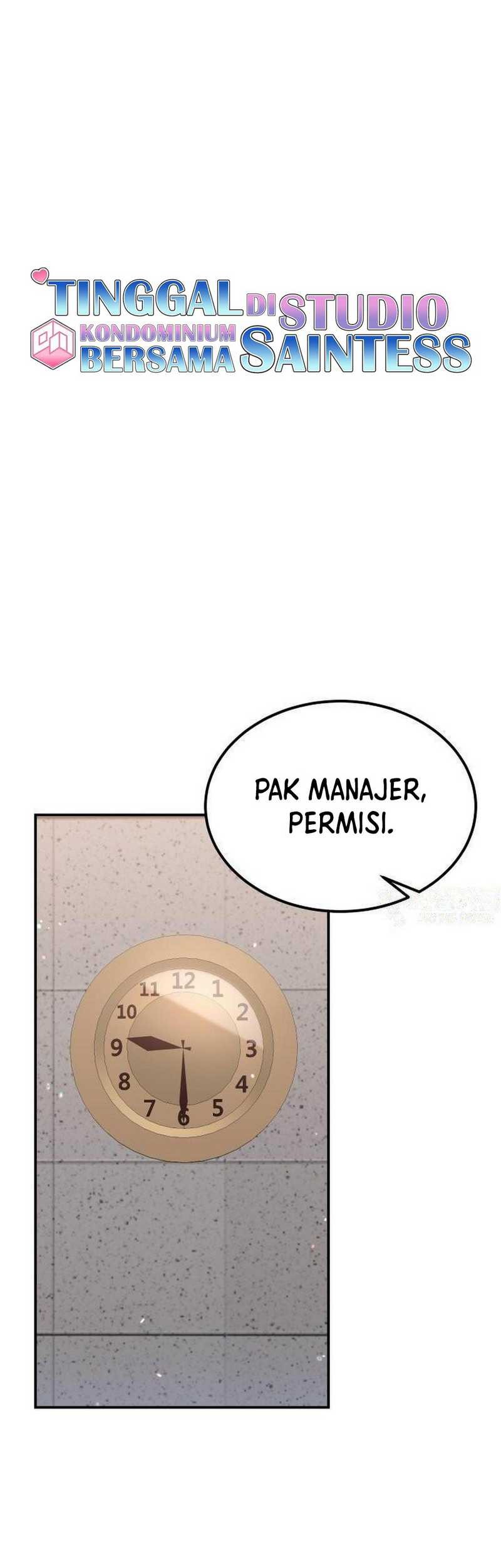Manhwa Living in a Studio Condo With the Saintess Chapter 38 gambar 2