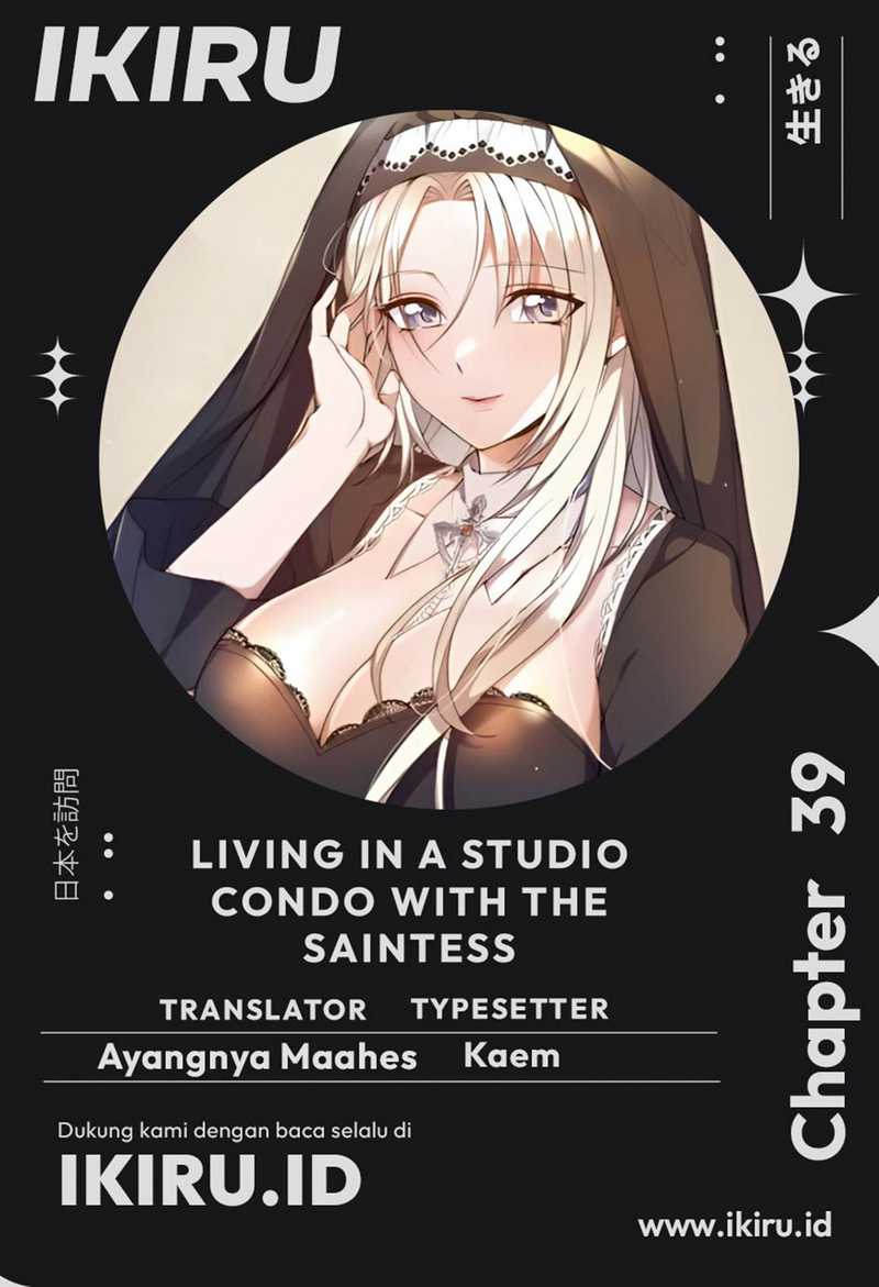 Komik Living in a Studio Condo With the Saintess Chapter 39 gambar 1