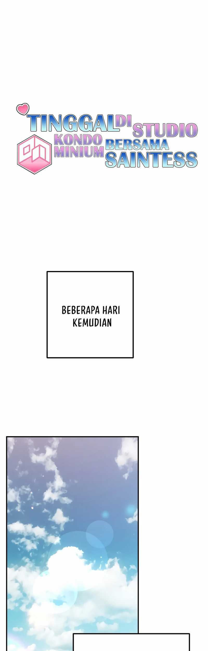 Manhwa Living in a Studio Condo With the Saintess Chapter 40 gambar 2