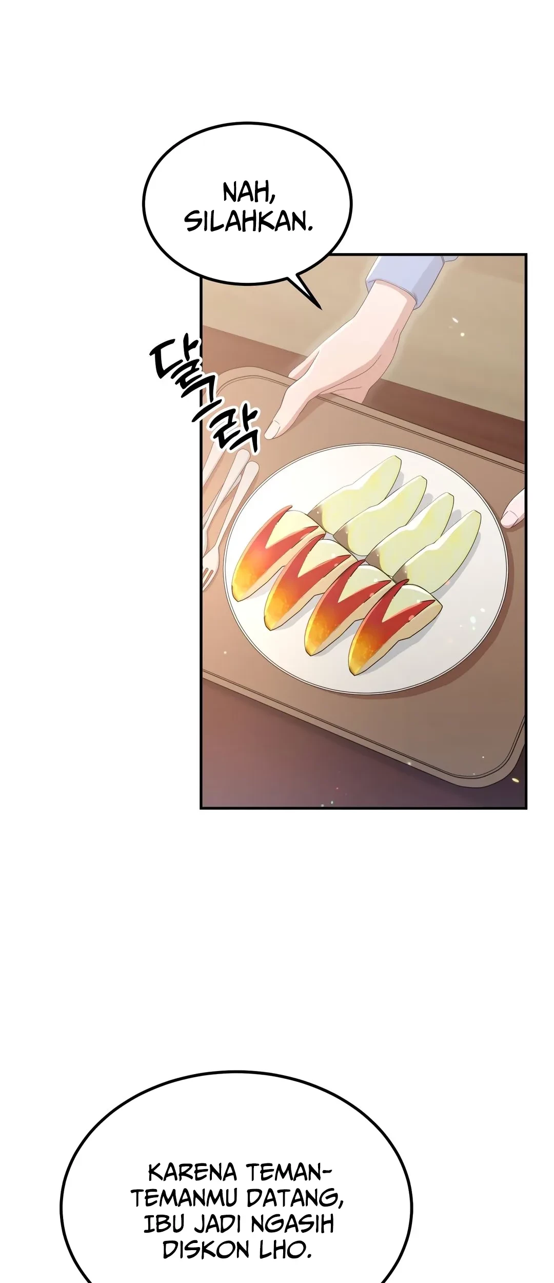 Manhwa Living in a Studio Condo With the Saintess Chapter 46 gambar 2