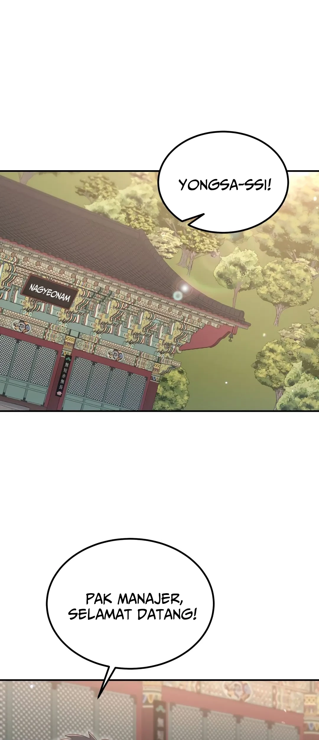 Manhwa Living in a Studio Condo With the Saintess Chapter 48 gambar 2