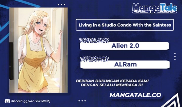 Komik Living in a Studio Condo With the Saintess Chapter 6 gambar 1