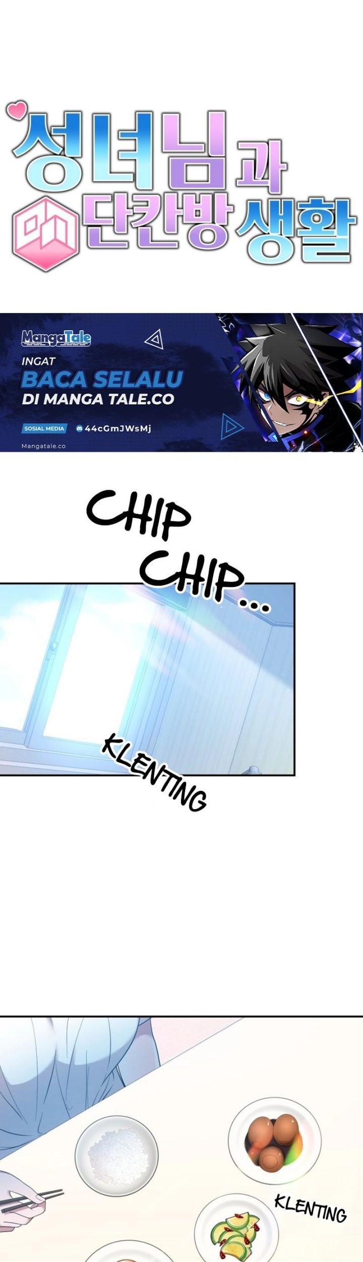 Manhwa Living in a Studio Condo With the Saintess Chapter 6 gambar 2