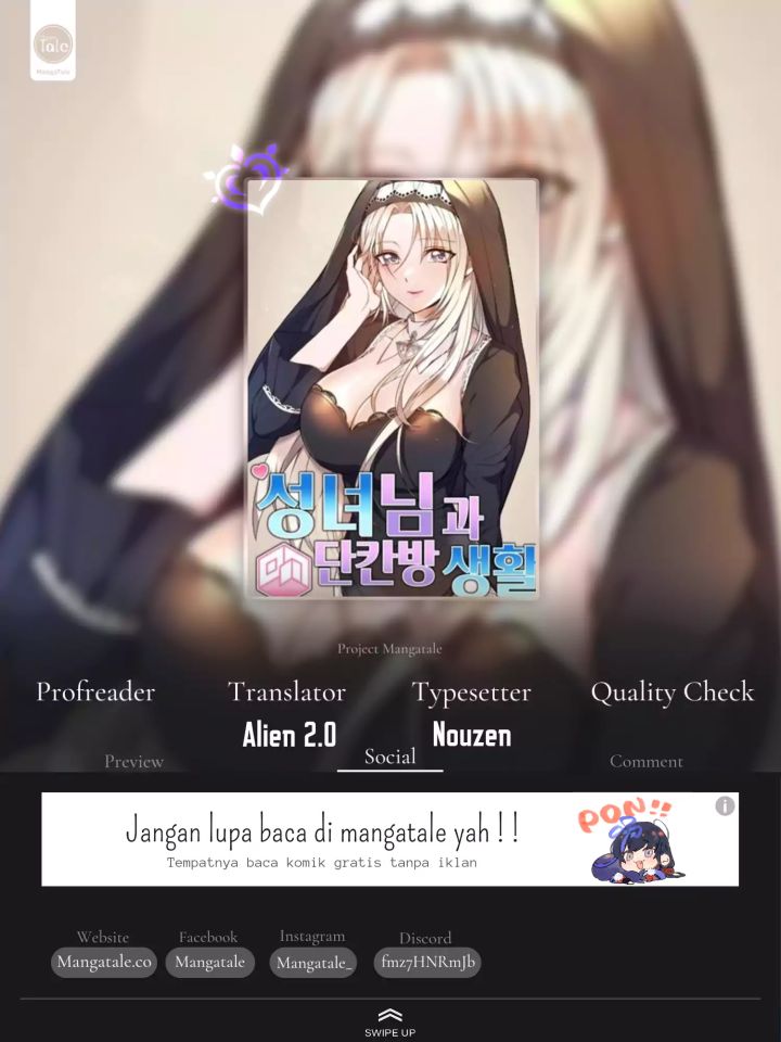 Komik Living in a Studio Condo With the Saintess Chapter 7 gambar 1