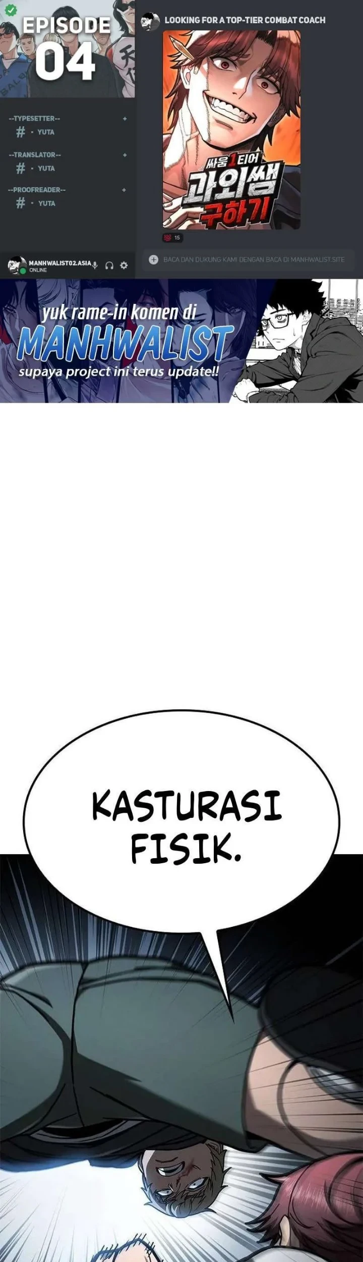 Komik Looking for a Top-Tier Combat Coach Chapter 4 gambar 1