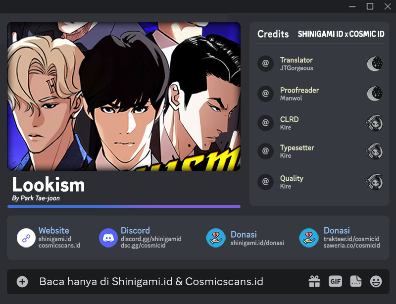 Komik Lookism Chapter 454 gambar 1
