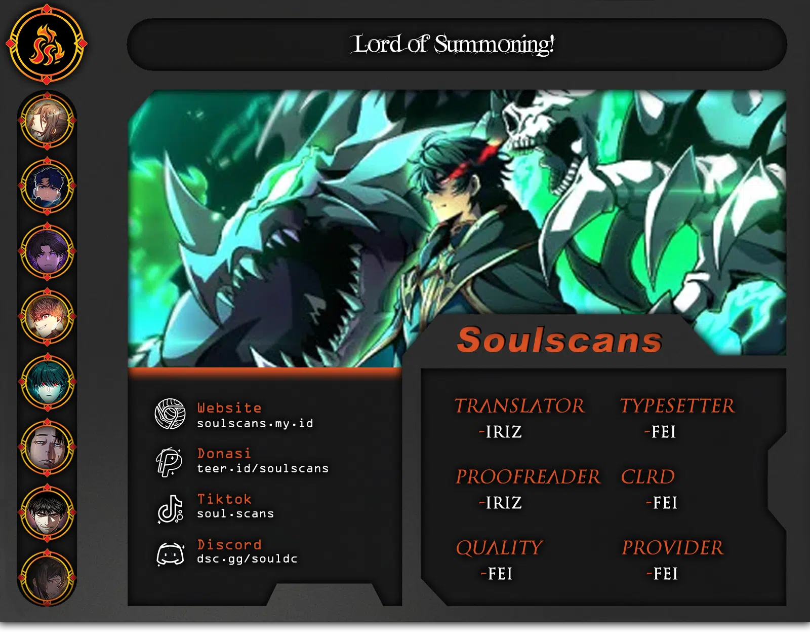 Komik Lord of Summons! Sudden Mutation Chapter 17 gambar 1