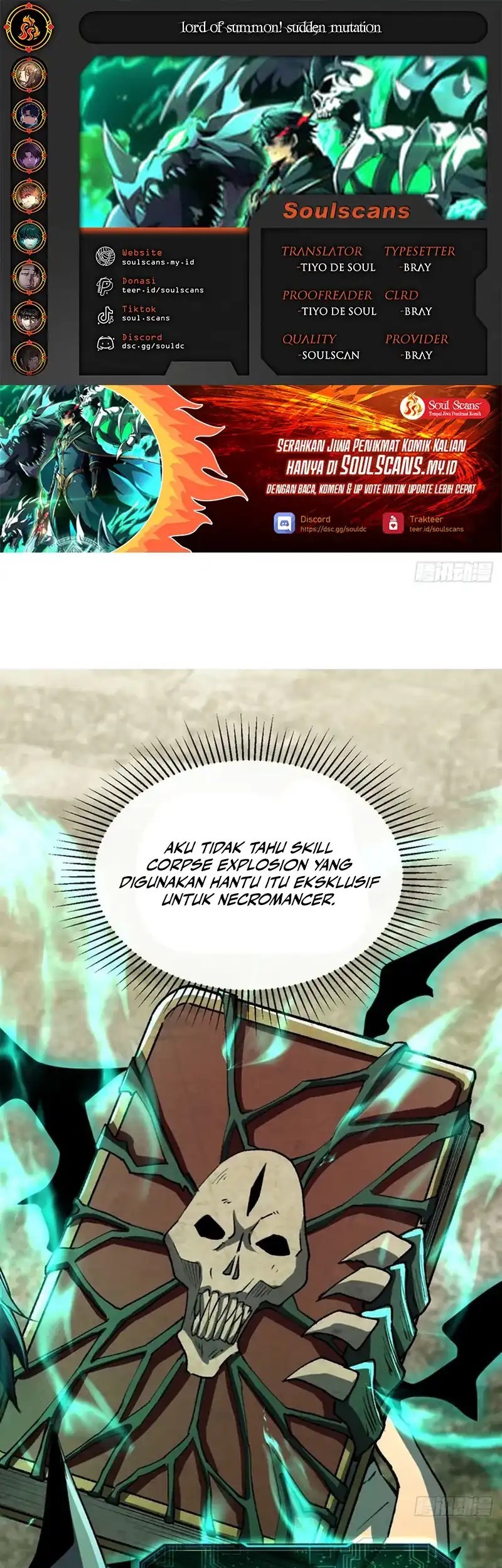 Komik Lord of Summons! Sudden Mutation Chapter 31 gambar 1