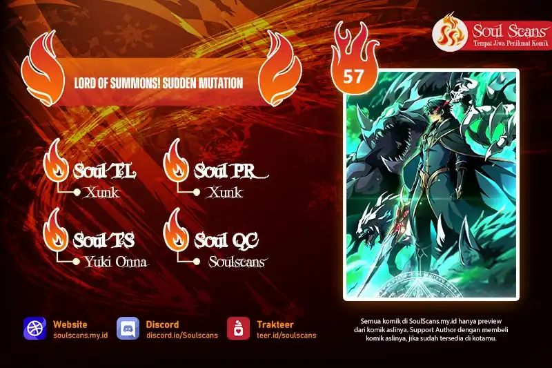 Komik Lord of Summons! Sudden Mutation Chapter 57 gambar 1