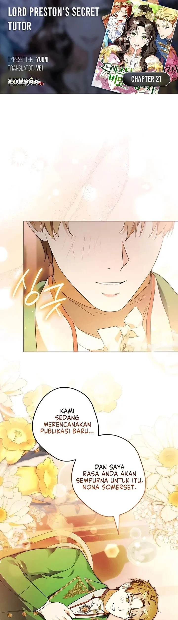 Komik Lord Preston’s Secret Tutor Chapter 21 gambar 1