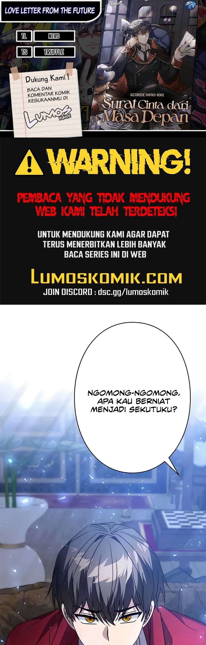 Komik Love Letter From The Future Chapter 20 gambar 1
