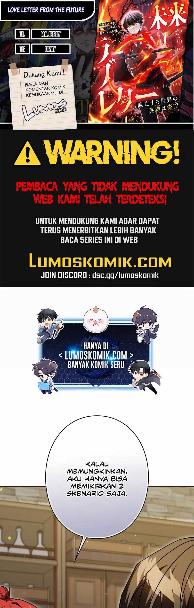 Komik Love Letter From The Future Chapter 34 gambar 1
