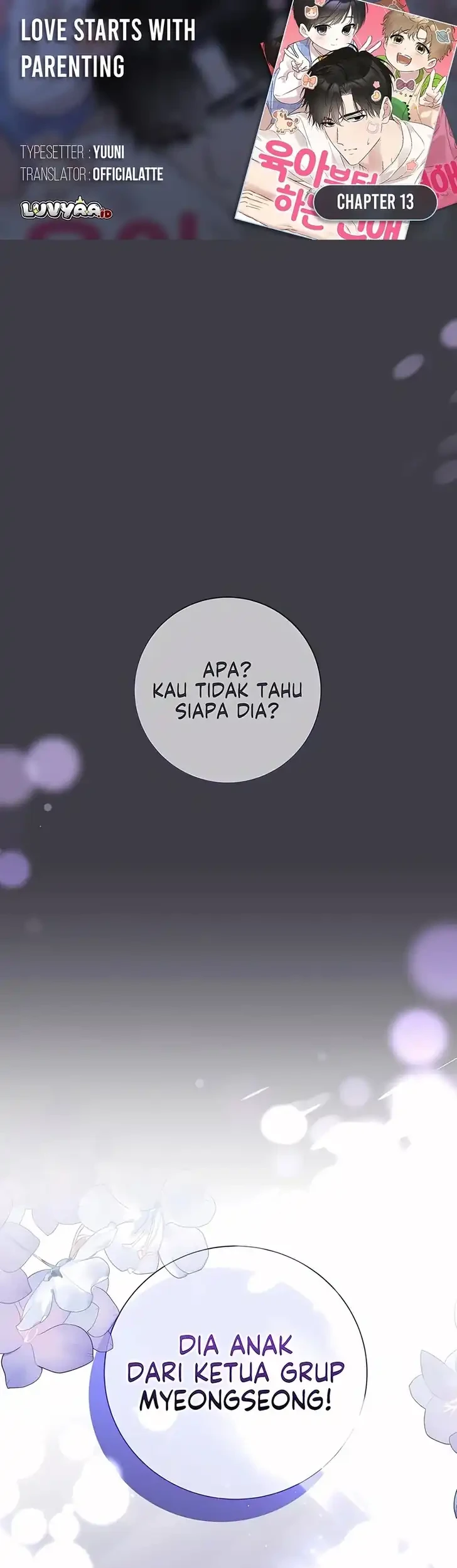 Komik Love Starts with Parenting Chapter 13 gambar 1