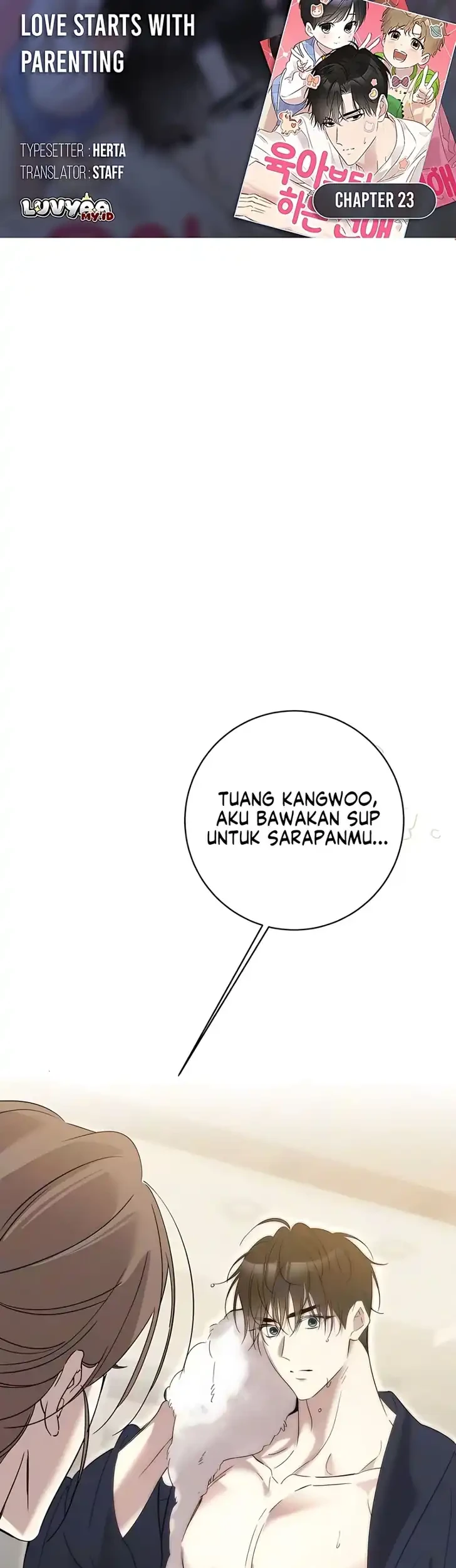 Komik Love Starts with Parenting Chapter 23 gambar 1