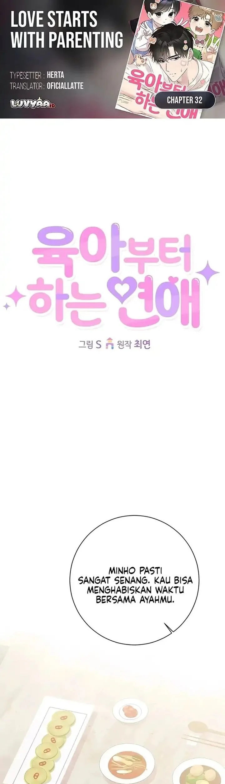 Komik Love Starts with Parenting Chapter 32 gambar 1