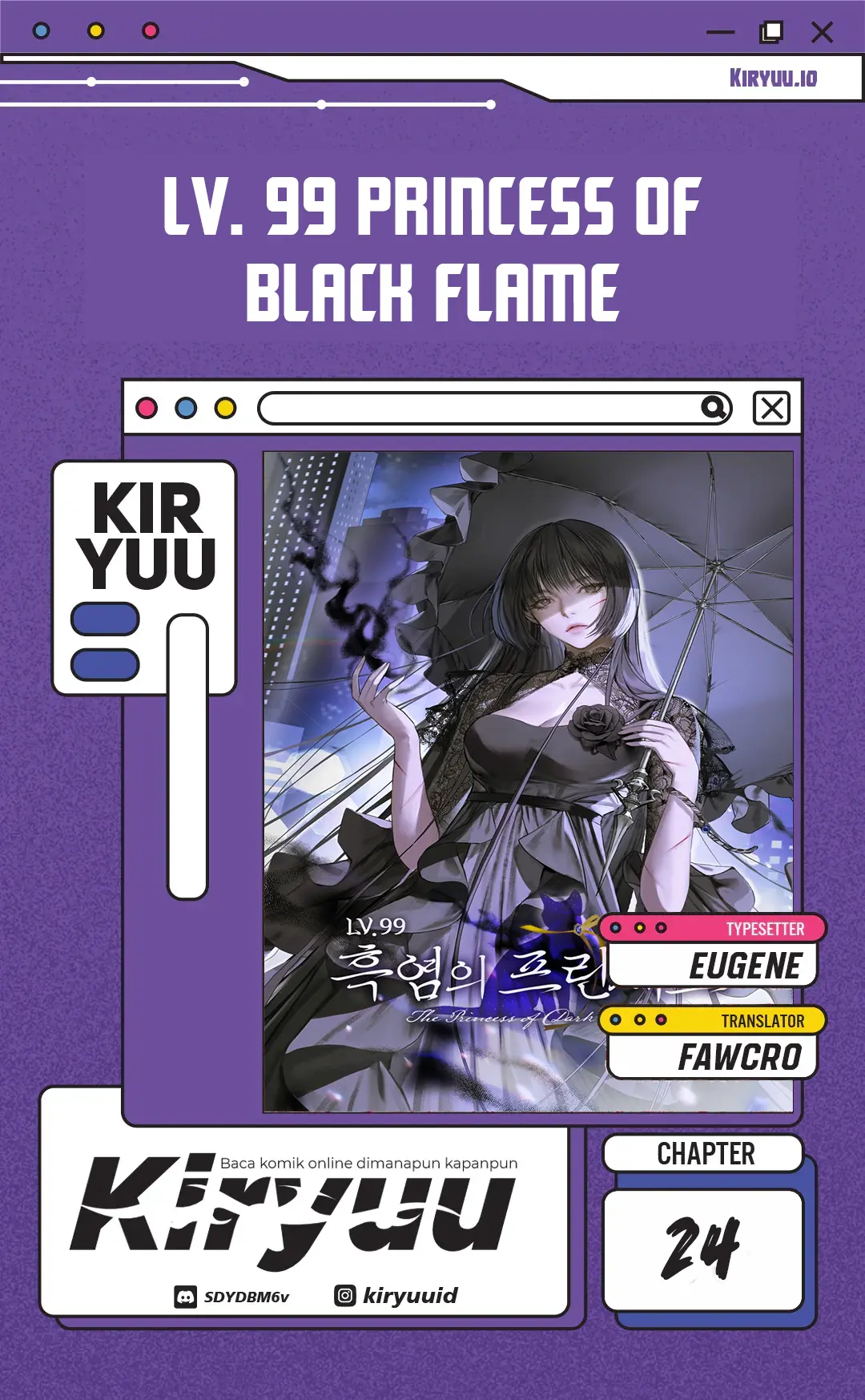 Komik Lv. 99 Princess of Black Flame Chapter 24 gambar 1