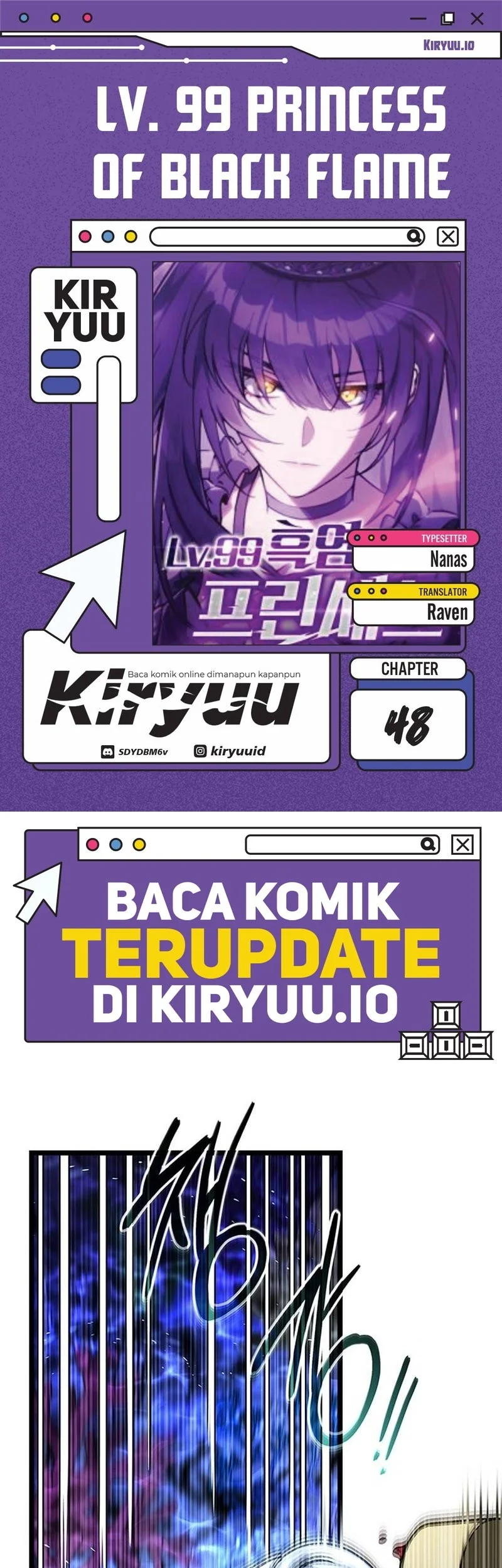 Komik Lv. 99 Princess of Black Flame Chapter 48 gambar 1